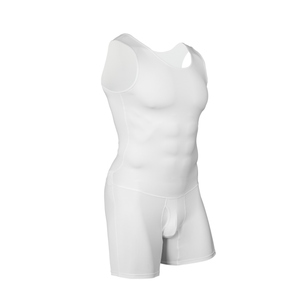 Chemise amincissante pour homm - Shapewear Bodysuit Firm avis et prix
