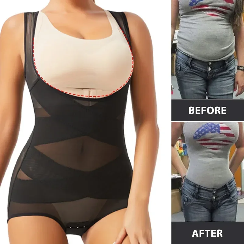 Femmes Body slips corps comple - Shapewear Bodysuit Firm avis et prix