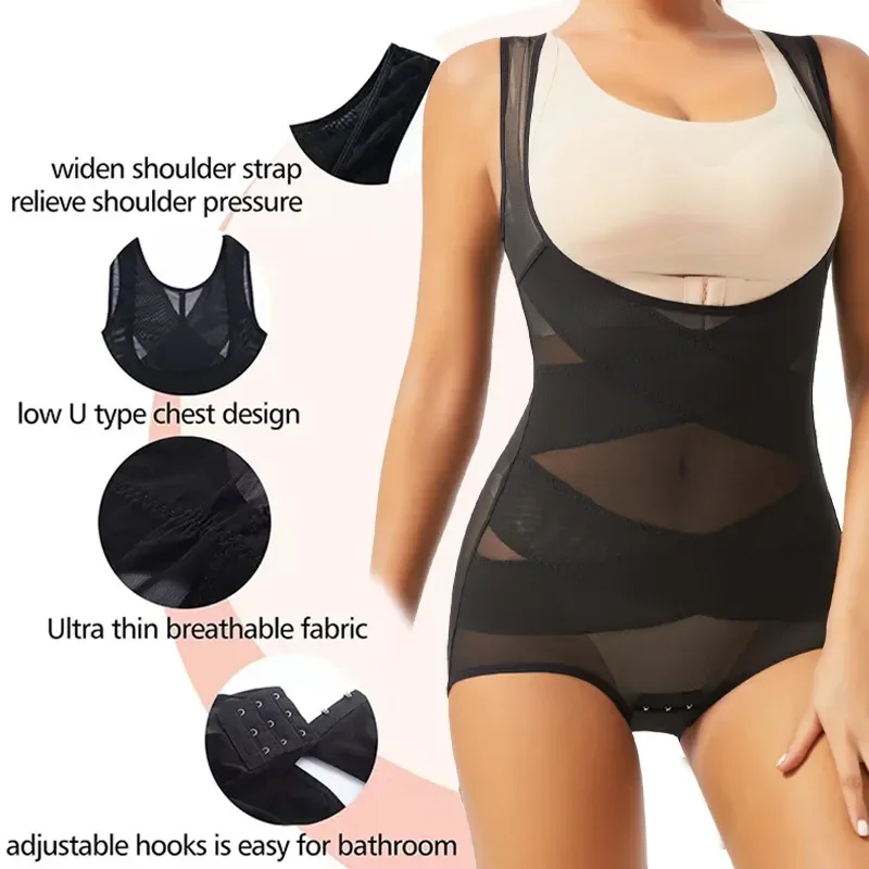 Femmes Body slips corps comple - Shapewear Bodysuit Firm avis et prix
