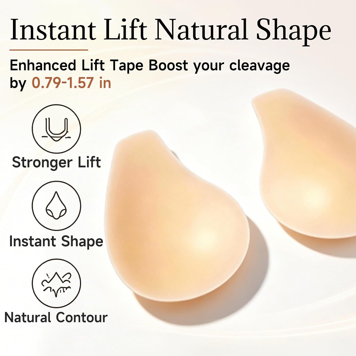 Coussinets de poitrine en sili - Silicone Bra Adhesive avis et prix