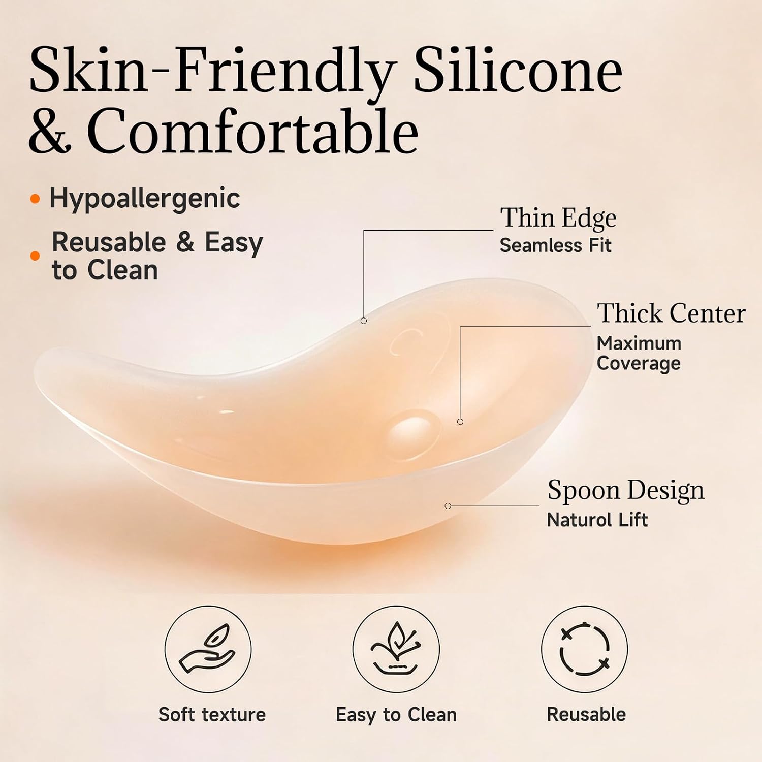 Coussinets de poitrine en sili - Silicone Bra Adhesive avis et prix